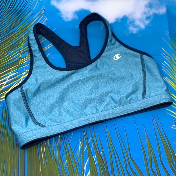 Champion Blue & Black Sports Bras set of 2 - Picture 2 of 8